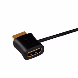 LogiLink CH0081 câble vidéo et adaptateur HDMI Type A (Standard) HDMI + USB Noir
