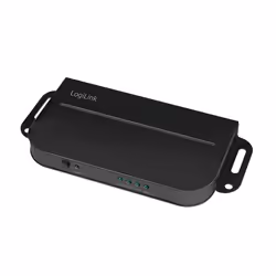 LogiLink CV0143, HDMI, 4x HDMI, 2.0b, Noir, Aluminium, 4K Ultra HD