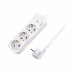 LogiLink LPS244, 1,5 m, Intérieure, Type F, Type F (CEE 7/4), IP20, 1,5 mm²
