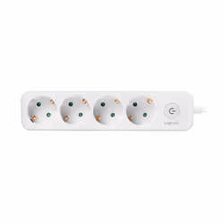 LogiLink LPS245 multiprise 1,5 m 4 sortie(s) CA Intérieure Blanc