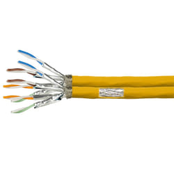 LogiLink CPV0073 câble de réseau Jaune 100 m Cat7a S/FTP (S-STP)