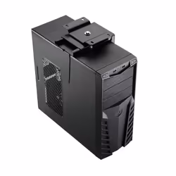 LogiLink EO0030 support pour unité centrale Support de CPU sous le bureau Noir - Vue supplémentaire 5