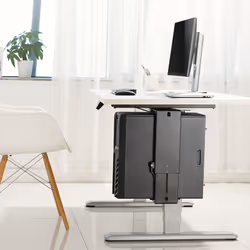 LogiLink EO0031 support pour unité centrale Support de CPU monté sur bureau Noir - Vue supplémentaire 6