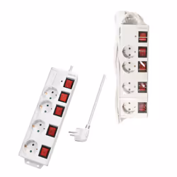 LogiLink LPS252 multiprise 1,5 m 4 sortie(s) CA Intérieure Blanc - Vue supplémentaire 4