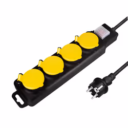 LogiLink LPS254, 1,5 m, Extérieure, Type F, Type F (CEE 7/4), IP44, 1,5 mm²