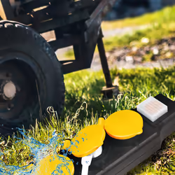 LogiLink LPS254 multiprise 1,5 m 4 sortie(s) CA Extérieure Noir, Jaune - Vue supplémentaire 6