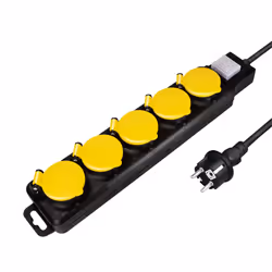 LogiLink LPS255, 1,5 m, Extérieure, Type F, Type F (CEE 7/4), IP44, 1,5 mm²