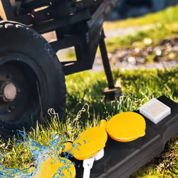 LogiLink LPS256 multiprise 1,5 m 6 sortie(s) CA Extérieure Noir, Jaune - Vue supplémentaire 5