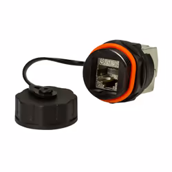 LogiLink NP0085 connecteur de fils RJ-45 Noir