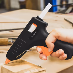 LogiLink WZ0051 pistolet et stylo à colle chaude Pistolet à colle chaude Noir, Orange 20 W - Vue supplémentaire 5
