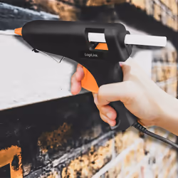 LogiLink WZ0051 pistolet et stylo à colle chaude Pistolet à colle chaude Noir, Orange 20 W - Vue supplémentaire 6
