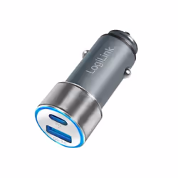LogiLink PA0252, Auto, Allume-cigare, 12 V, Gris