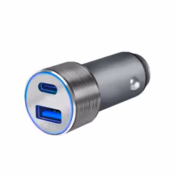 LogiLink PA0252 chargeur d'appareils mobiles Universel Gris Allume-cigare Charge rapide Auto