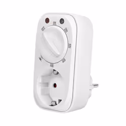 LogiLink ET0012, Programmateur journalier, Blanc, Rotatif, IP20, 230 V, 50 Hz