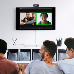LogiLink UA0371 webcam 3 MP 1920 x 1080 pixels USB 2.0 Noir, Argent - Vue supplémentaire 6