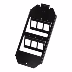 LogiLink NK4060, Noir, SPCC, conventionnel, Toutes marques, Brillant, Module keystone