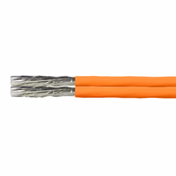 LogiLink CPV0065 câble de réseau Orange 50 m Cat7 S/FTP (S-STP)
