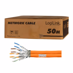 LogiLink CPV0065 câble de réseau Orange 50 m Cat7 S/FTP (S-STP) - Vue supplémentaire 4