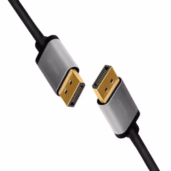 LogiLink CDA0101 câble DisplayPort 2 m Noir, Gris