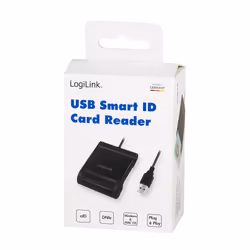 LogiLink CR0047 lecteur de cartes à puce Intérieure USB 2.0 Noir - Vue supplémentaire 8