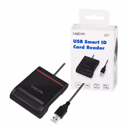LogiLink CR0047 lecteur de cartes à puce Intérieure USB 2.0 Noir - Vue supplémentaire 9