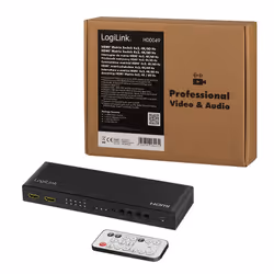LogiLink HD0049 commutateur de matrice Commutateur de matrice AV 5 W - Vue supplémentaire 10