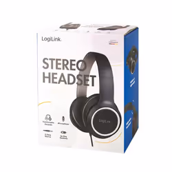 LogiLink HS0053 écouteur/Casque Avec fil Arceau Noir, Argent - Vue supplémentaire 9