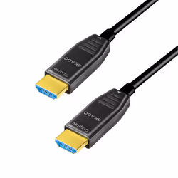 LogiLink CHF0111, 10 m, HDMI Type A (Standard), HDMI Type A (Standard), Compatibilité 3D, 48 Gbit/s, Noir