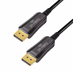 LogiLink CDF0100, 15 m, DisplayPort, DisplayPort, Mâle, Mâle, 7680 x 4320 pixels