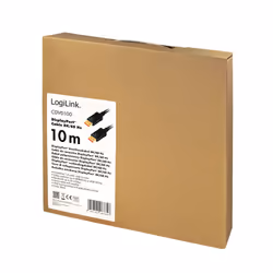 LogiLink CDV0100 câble DisplayPort 10 m Noir - Vue supplémentaire 6