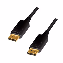 LogiLink CD0103, 5 m, DisplayPort, DisplayPort, Mâle, Mâle, 3840 x 2160 pixels