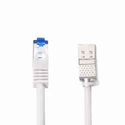 LogiLink CC5052S câble de réseau Gris 2 m Cat6a S/FTP (S-STP) - Vue supplémentaire 2