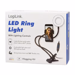 LogiLink AA0150 anneau d'éclairage 24 LED - Vue supplémentaire 8