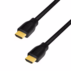 LogiLink CH0102, 3 m, HDMI Type A (Standard), HDMI Type A (Standard), Compatibilité 3D, 14,4 Gbit/s, Noir