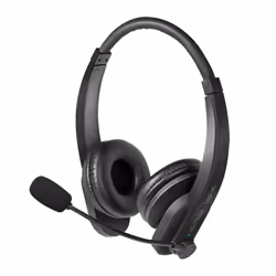 LogiLink BT0060, Sans fil, Bureau/Centre d'appels, 20 - 20000 Hz, 160 g, Casque, Noir