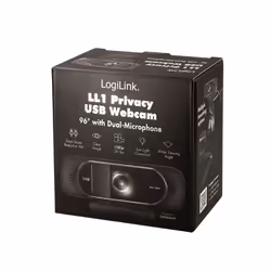 LogiLink UA0381 webcam 1920 x 1080 pixels USB 2.0 Noir - Vue supplémentaire 9