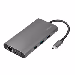 LogiLink UA0383 station d'accueil Avec fil USB 3.2 Gen 1 (3.1 Gen 1) Type-C Argent - Vue supplémentaire 7