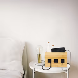 LogiLink KAB0076 - Logitech Kabelbox aus Bambus - Vue supplémentaire 6