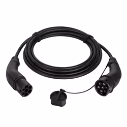 LogiLink EVC0102, Noir, Type 2, Type 2, Courbe, Courbe, IP44