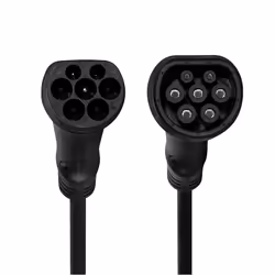 LogiLink EVC0102 câble de chargement de véhicules électriques Noir Type 2 3 7,5 m