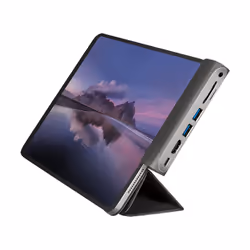 LogiLink UA0385 station d'accueil USB Type-C Noir, Argent - Vue supplémentaire 5