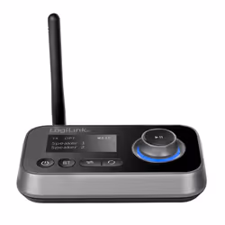 LogiLink BT0062 extension audio/video Émetteur et récepteur AV Noir