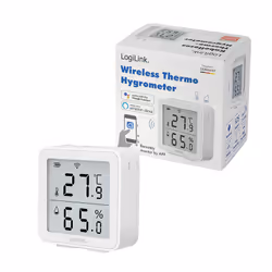 LogiLink SC0116 hygromètre et psychromètre Intérieure Hygromètre électronique Blanc - Vue supplémentaire 8