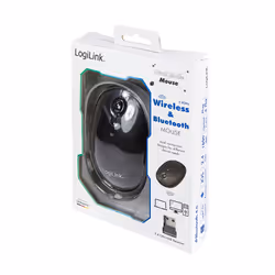 LogiLink ID0204 souris Ambidextre RF sans fil + Bluetooth 1600 DPI - Vue supplémentaire 8