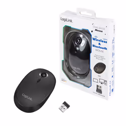 LogiLink ID0204 souris Ambidextre RF sans fil + Bluetooth 1600 DPI - Vue supplémentaire 9