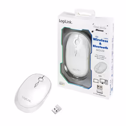 LogiLink ID0205 souris Ambidextre RF sans fil + Bluetooth 1600 DPI - Vue supplémentaire 10