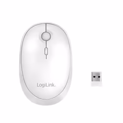 LogiLink ID0205 souris Ambidextre RF sans fil + Bluetooth 1600 DPI