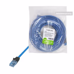 LogiLink CPP003 câble de réseau Bleu 3 m Cat6a U/UTP (UTP)