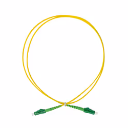 LogiLink FPSLC01 câble de fibre optique 1 m LC OS2 Jaune