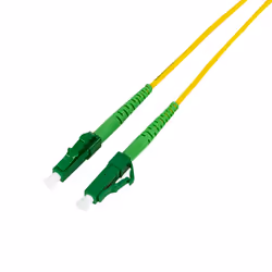 LogiLink FPSLC01 câble de fibre optique 1 m LC OS2 Jaune